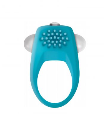 Inel penis Teal Tickler